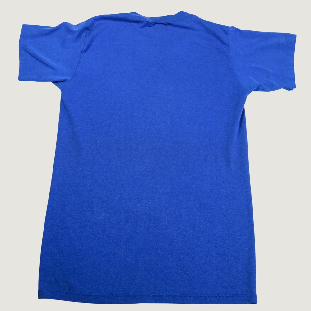 Vintage Logo 7 Chicago Cubs T Shirt Mens Small Blue 1989 NL East Champions MLB - Picture 4 of 11